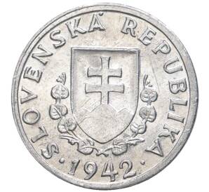 20 геллеров 1942 года Словакия — Фото №2