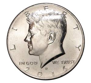 1/2 доллара (50 центов) 2016 года D США — Фото №1