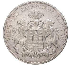 5 марок 1904 года Германия (Гамбург) — Фото №1