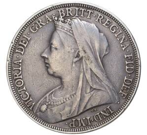 1 крона 1895 года Великобритания — Фото №2