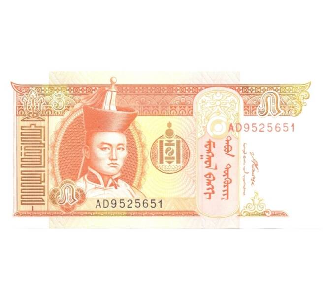 Банкнота 5 тугриков 2008 года (Артикул: B2-0509) — Фото №1