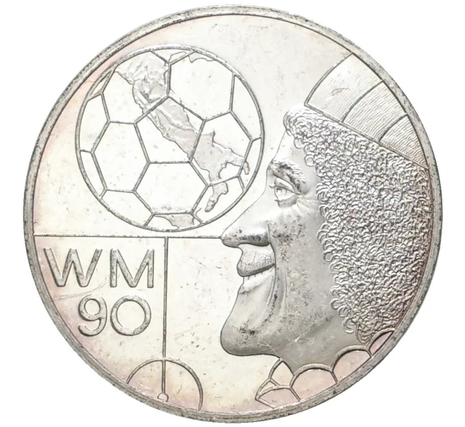 Монетовидный жетон 1990 года Казино Австрия «Чемпионат мира по футболу 1990 в Италии» (Артикул K11-80607)