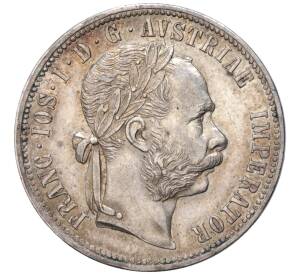 1 флорин 1879 года Австрия — Фото №2