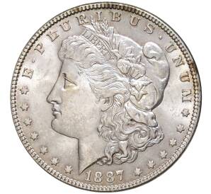 1 доллар 1887 года США — Фото №1