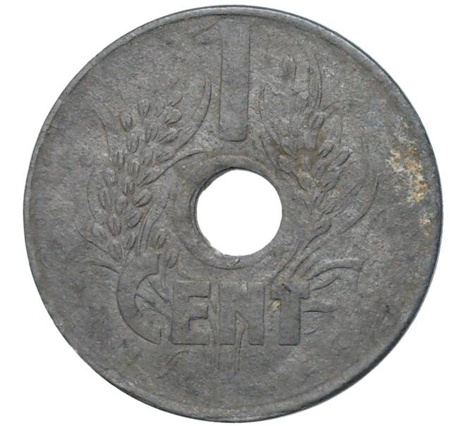 Монета 1 цент 1941 года Французский Индокитай (Артикул K11-80764)
