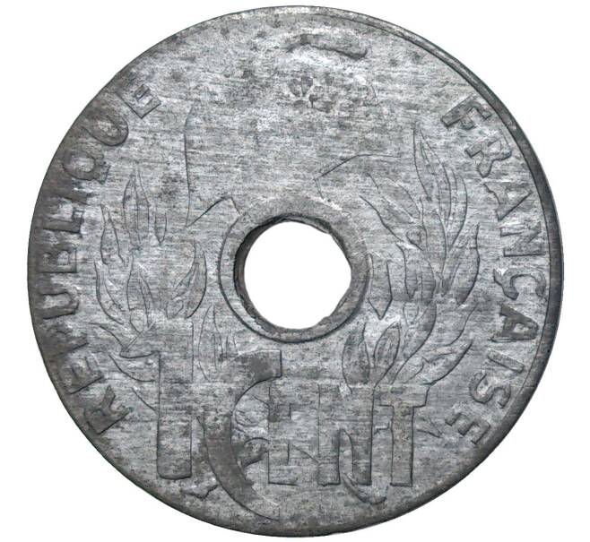 Монета 1 цент 1941 года Французский Индокитай (Артикул K11-80769)
