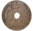 Монета 1 цент 1923 года Французский Индокитай (Артикул K11-80781)