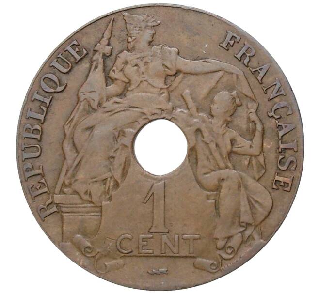 Монета 1 цент 1923 года Французский Индокитай (Артикул K11-80783)