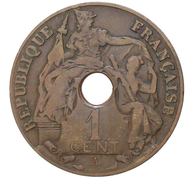 Монета 1 цент 1926 года Французский Индокитай (Артикул K11-80785)