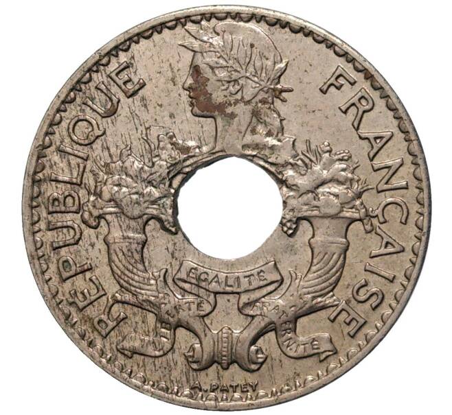 Монета 5 центов 1939 года Французский Индокитай (Артикул K11-80798)