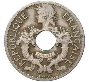 5 центов 1925 года Французский Индокитай