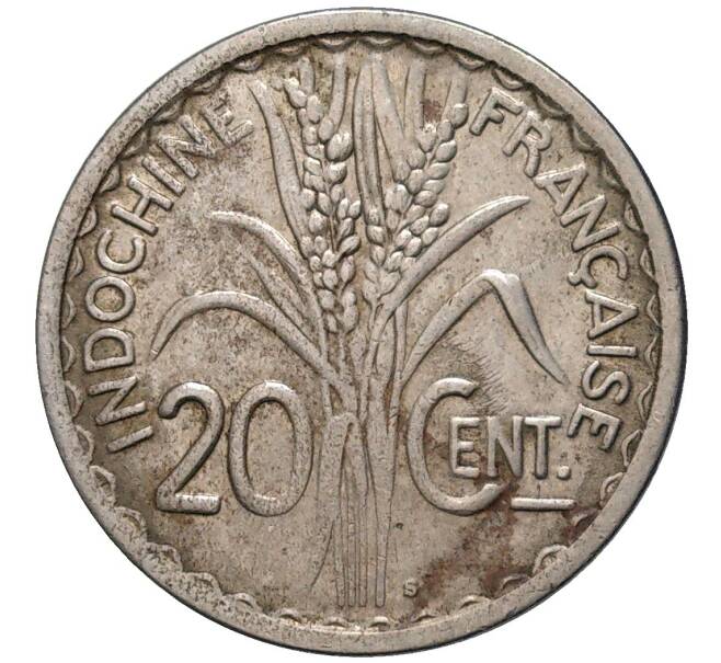 Монета 20 сантимов 1941 года Французский Индокитай (Артикул K11-80802)