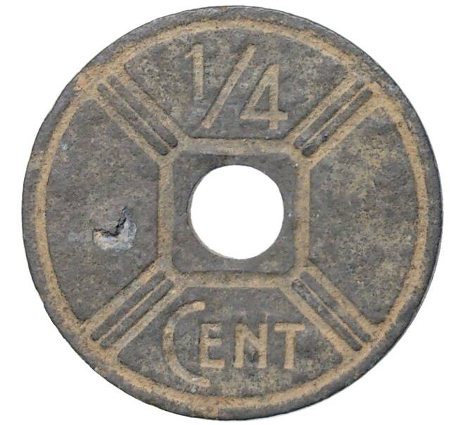 Монета 1/4 цента 1942 года Французский Индокитай (Артикул K11-80811)