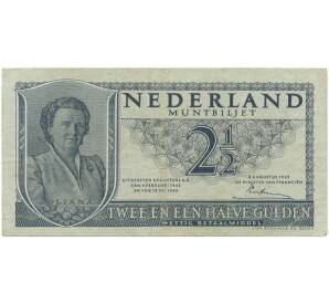 2 1/2 гульдена 1949 года Нидерланды — Фото №1