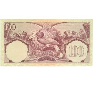 100 рупий 1959 года Индонезия — Фото №2