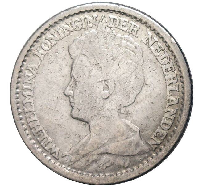 Монета 25 центов 1919 года Нидерланды (Артикул: M2-58315) — Фото №2