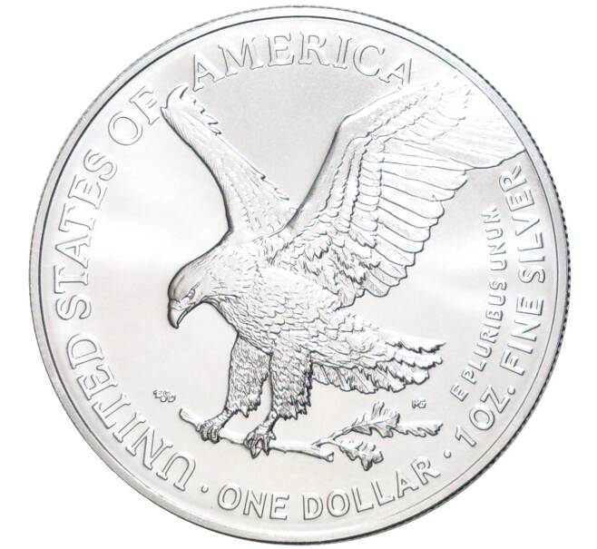 Монета 1 доллар 2022 года США «Шагающая Свобода» (Артикул M2-58347)
