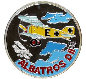 10 песо 1994 года Куба «Знаменитые самолеты — Albatros D.II»