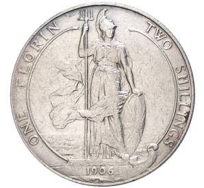 1 флорин (2 шиллинга) 1906 года Великобритания