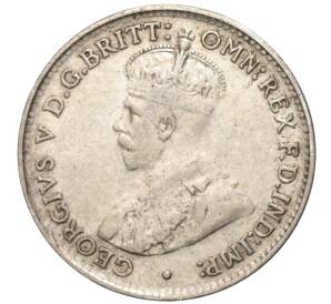 3 пенса 1927 года Австралия — Фото №2