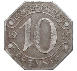 10 пфеннигов 1919 года Германия — город Неккарзульм (Нотгельд)