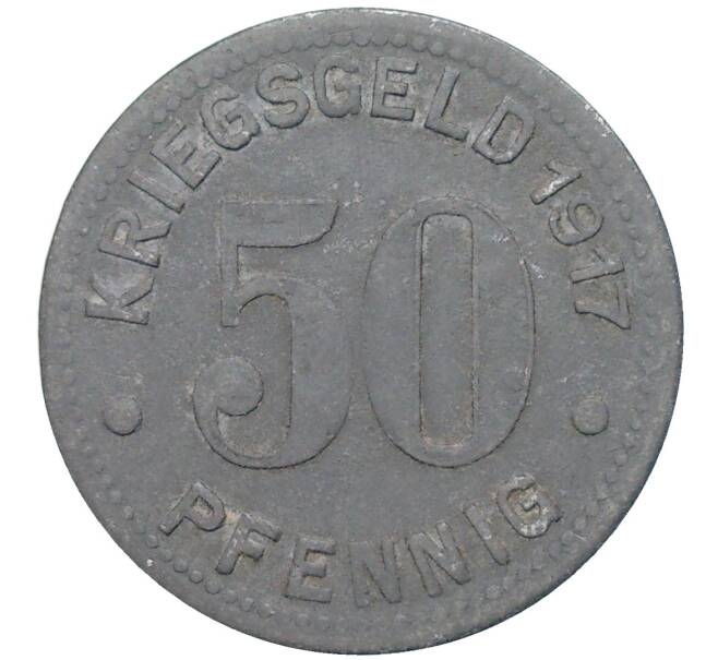 Монета 50 пфеннигов 1917 года Германия — город Боттроп (Нотгельд) (Артикул K11-81083)
