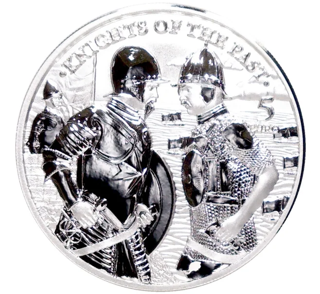 Монета 5 евро 2022 года Мальта «Рыцари прошлого» (Артикул M2-58348)