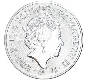 2 фунта 2023 года Великобритания «Король Артур»