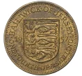 Монета 1/4 шиллинга 1957 года Джерси (Артикул K27-81194)