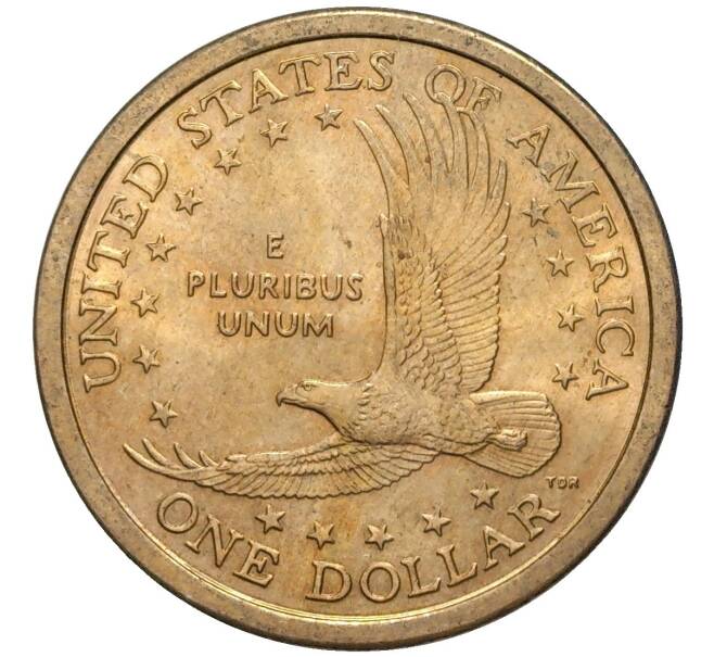 Монета 1 доллар 2000 года D США «Парящий орел» (Сакагавея) (Артикул K11-81127)
