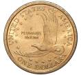 Монета 1 доллар 2000 года P США «Парящий орел» (Сакагавея) (Артикул K11-81140)