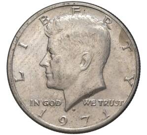 1/2 доллара (50 центов) 1971 года D США