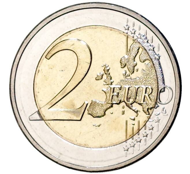 Монета 2 евро 2022 года Мальта «35 лет программе Эразмус» (Артикул M2-58355)