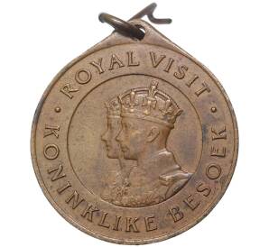 Медаль 1947 года Британская Южаная Африка «Королевский визит»