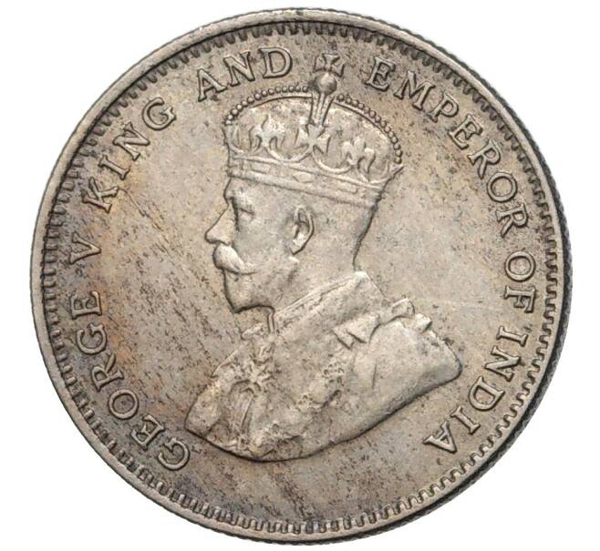 Монета 10 центов 1935 года Гонконг (Артикул K1-4152)