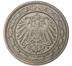 20 пфеннигов 1890 года А Германия