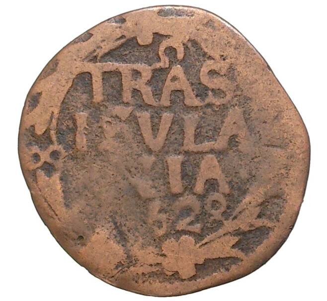 Монета 1 дуит 1629 года Нидерланды — провинция Оверейссел (Артикул K1-4186)