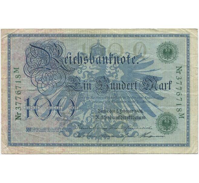 100 марок 1908 года Германия (Артикул B2-10107)