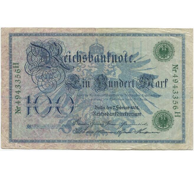 100 марок 1908 года Германия (Артикул B2-10110)