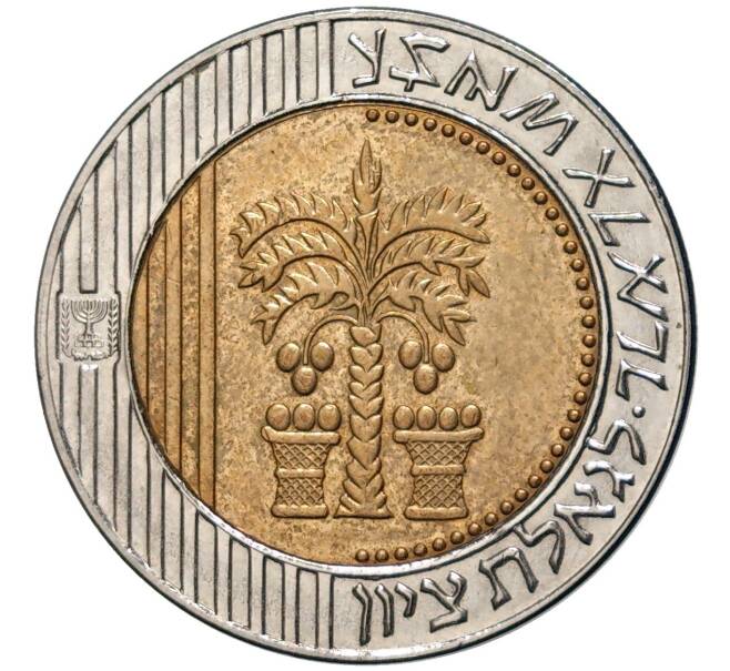 Монета 10 новых шекелей 2013 года (JE 5773) Израиль (Артикул K11-81588)
