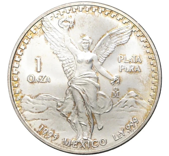 Монета 1 унция 1995 года Мексика «Свобода» (Артикул M2-58364)