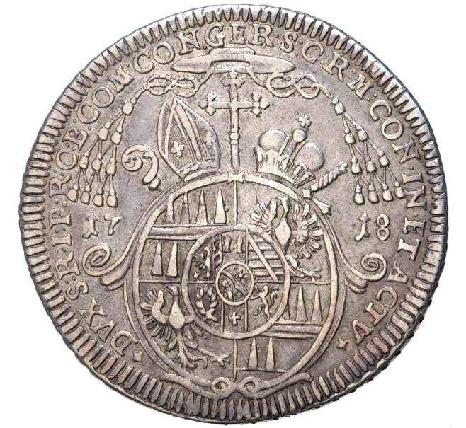 Монета 1 талер 1718 года Ольмюц (Артикул: M2-58370) — Фото №2