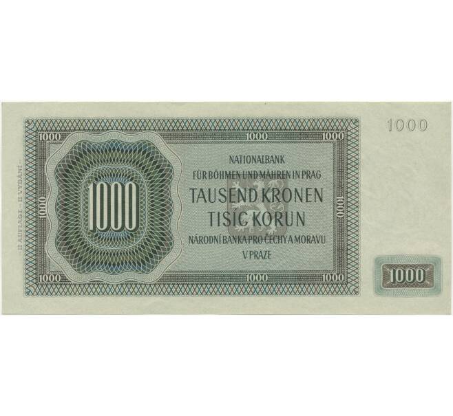 Банкнота 1000 крон 1942 года Богемия и Моравия (Артикул K11-81735)