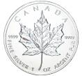 Монета 5 долларов 2012 года Канада «Кленовый лист» (Артикул M2-6766)