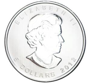5 долларов 2012 года Канада «Кленовый лист»