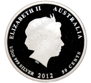 50 центов 2012 года Австралия «Детеныши диких животных — Кукабара»