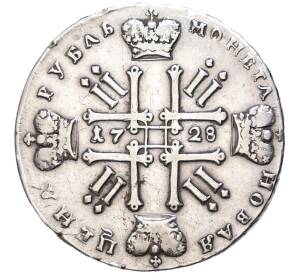 1 рубль 1728 года — Фото №2