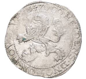 1 левендаальдер 1647 года Нидерланды — провинция Западная Фрисландия — Фото №1