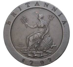 2 пенни 1797 года Великобритания — Фото №1