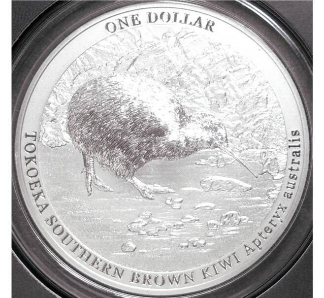 Монета 1 доллар 2023 года Новая Зеландия «Киви» (В блистере) (Артикул M2-58421)